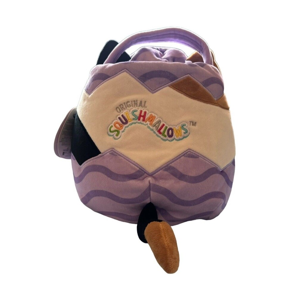 Squishmallows Easter Basket 12" Cam The Cat With Easter Eggs Collectable